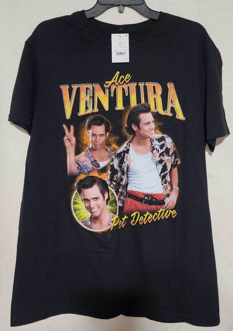 Ace Ventura pet detective shirt men's large